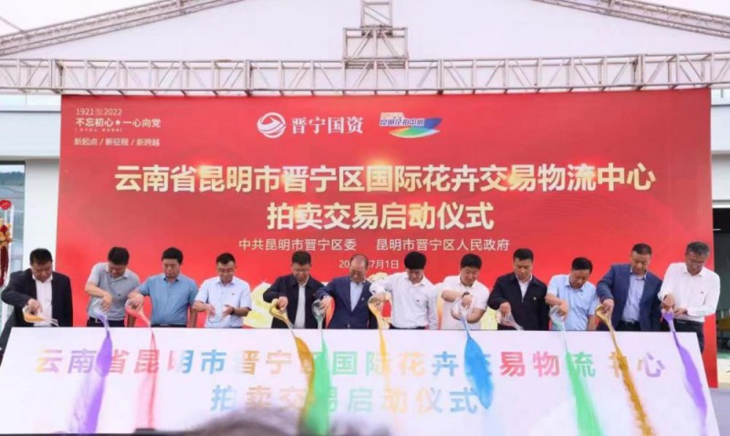 昆明市晉寧區(qū)國(guó)際花卉交易物流中心1