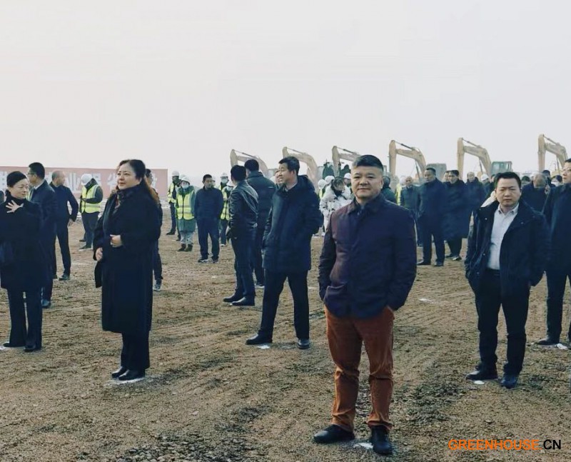 黃國用會長應邀參加凱盛浩豐皖北項目簽約暨集中開工現場會