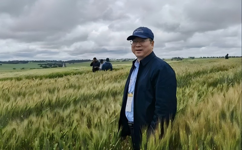 國家小麥產業技術體系首席科學家、中國農科院作科所黨委書記劉錄祥(1)